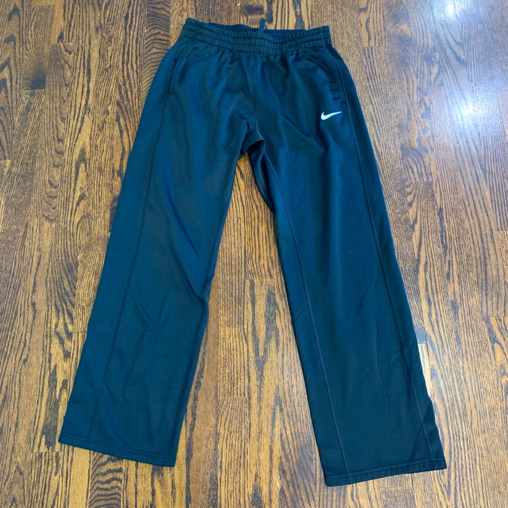 Nike Mens M black wide leg sweatpants